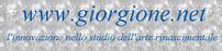 www.giorgione.net - l'innovazione nello studio dell'arte rinascimentale