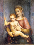 Madonna col Bambino del primo Cinquecento