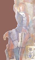 Frammento di Affresco raffigurante un paggio (particolare) - Duomo di Montagnana