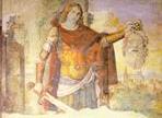 L'Affresco del David di Montagnana